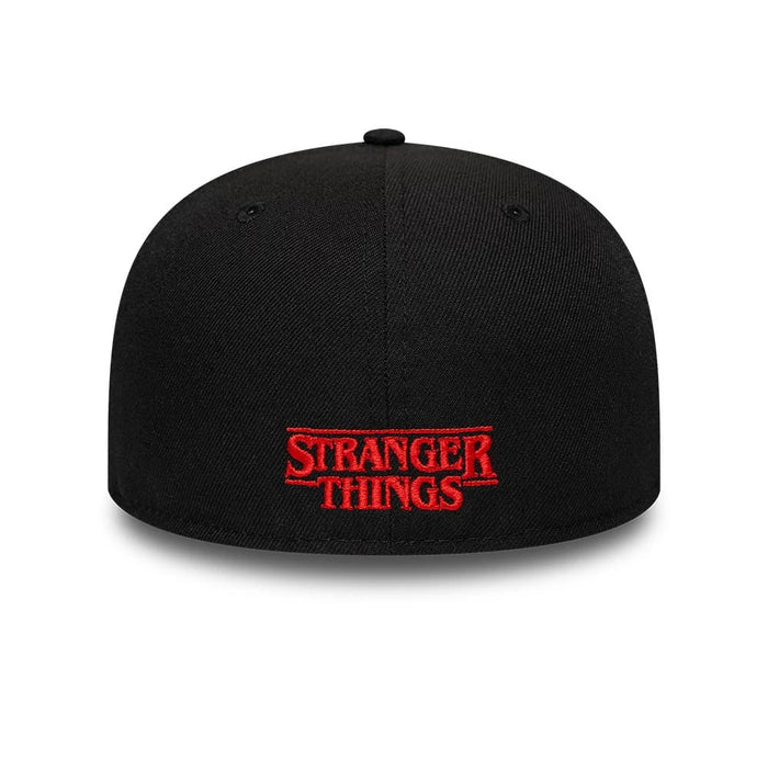 Pictured is this Netflix Stranger Things 59FIFTY Fitted cap in black. 5