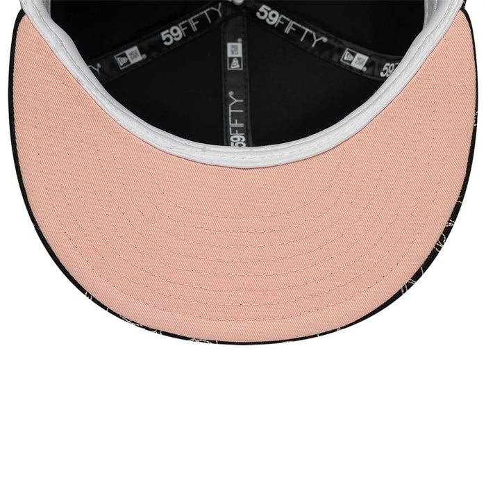 Pictured is this New Era Cherry Blossom 59FIFTY Fitted cap in black. 2