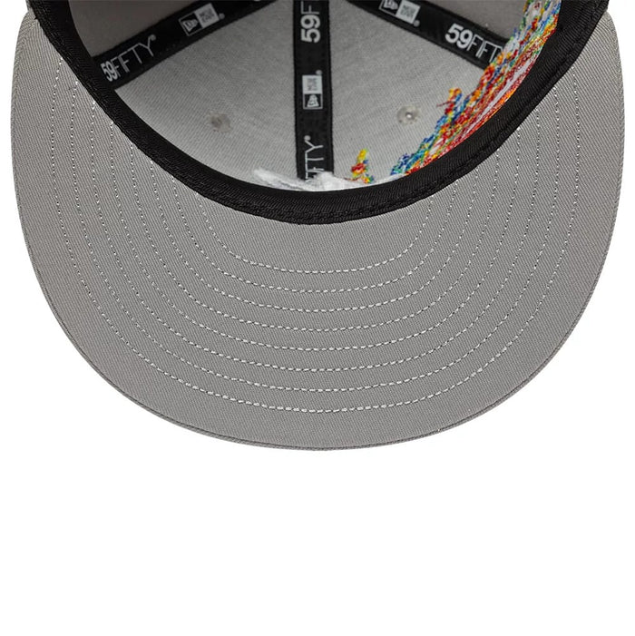 Pictured is this New Era Storm Pattern 59FIFTY Fitted cap in grey. 7