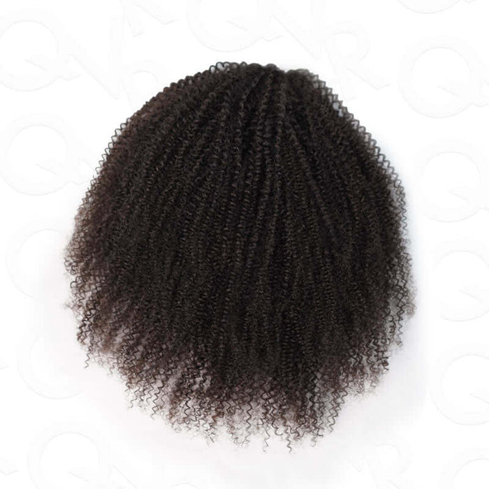 New User Only| Drawstring Ponytail Extension Afro Kinky Curly Human Hair Ponytail Hairstyle