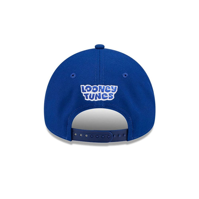 Pictured is this MLB X Looney Tunes New York Mets 9FORTY A-Frame Adjustable cap in blue. 4
