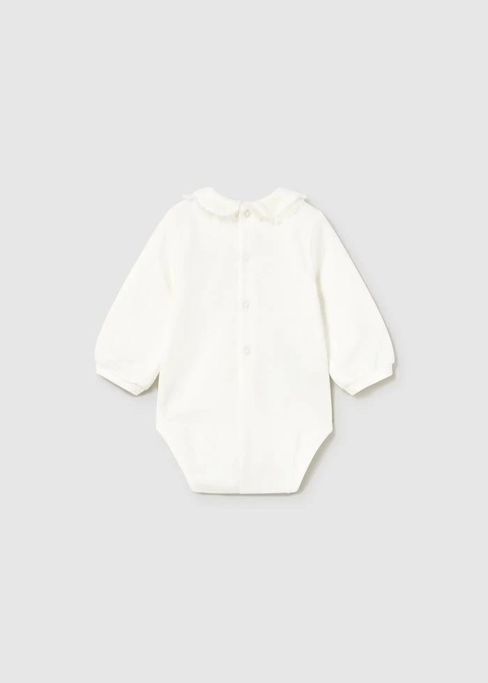 Flat lay infant clothing set pink/ivory — order her size today