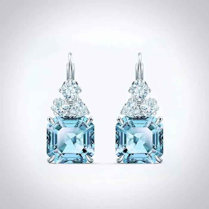 Wedding Jewelry - Aqua Blue Bridal Jewelry Set