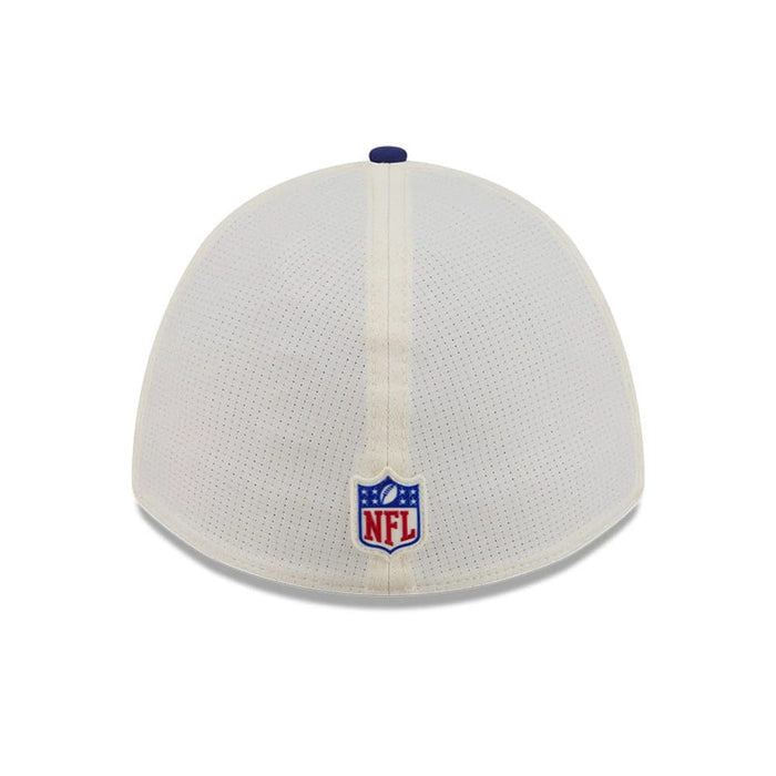 Pictured is this NFL Training 2026 NFL Official Logo 39THIRTY M-Crown Stretch Fit cap in white. 6