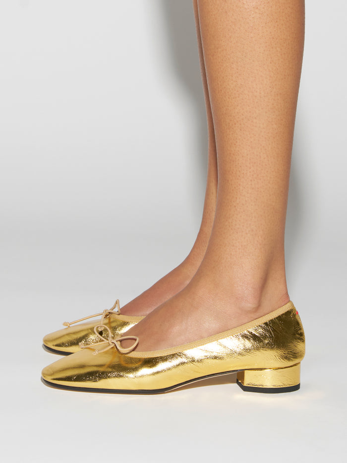 Onda Crackle Ballet Flats