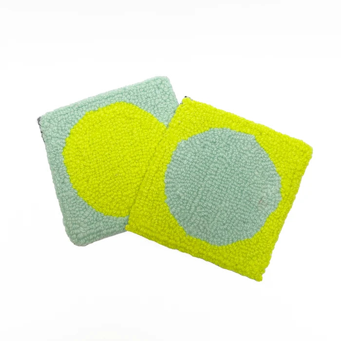 Opal Rugs Foam + Neon Coaster Set
