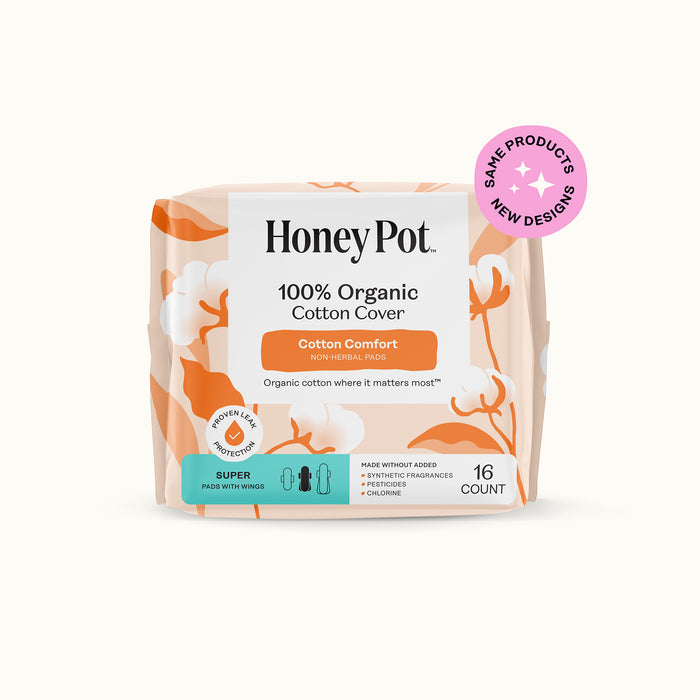 Organic Cotton Comfort Cover Super Pads