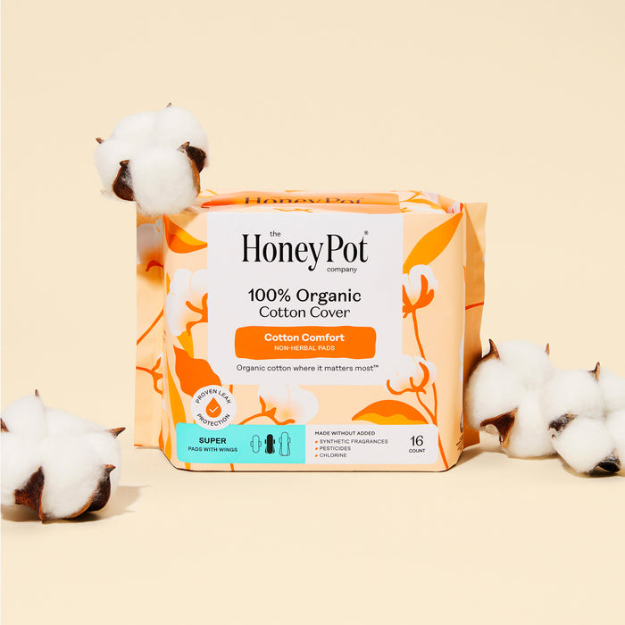Organic Cotton Comfort Cover Super Pads