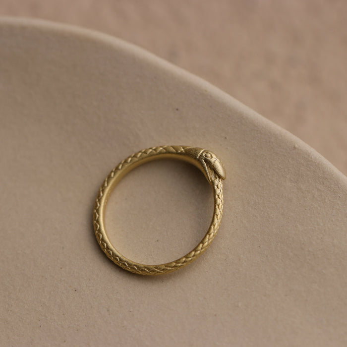 Ouroboros Snake Ring - La Lovely Vintage