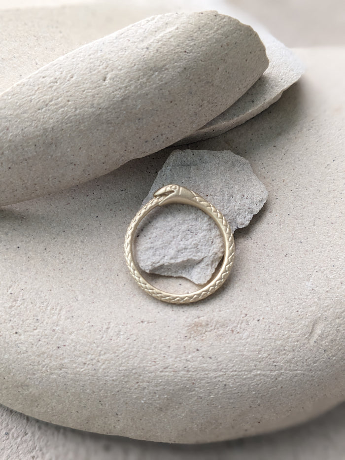 Ouroboros Snake Ring - La Lovely Vintage