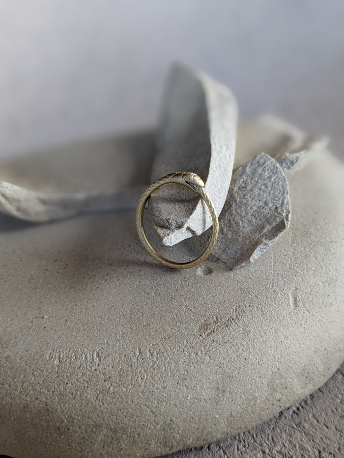 Ouroboros Snake Ring - La Lovely Vintage