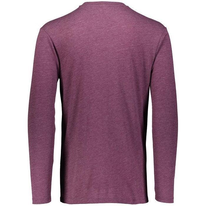 no-logo Augusta Tri-Blend Long Sleeve Tee-Men's T-Shirts-Augusta-Thread Logic