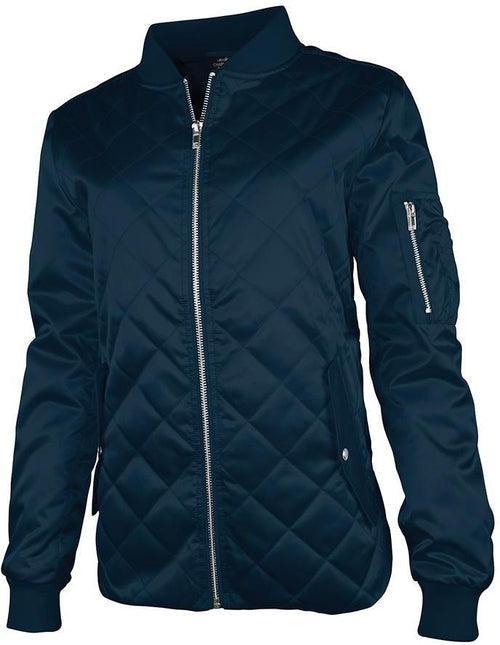 OUTLET-Charles River Women's Quilted Boston Flight Jacket