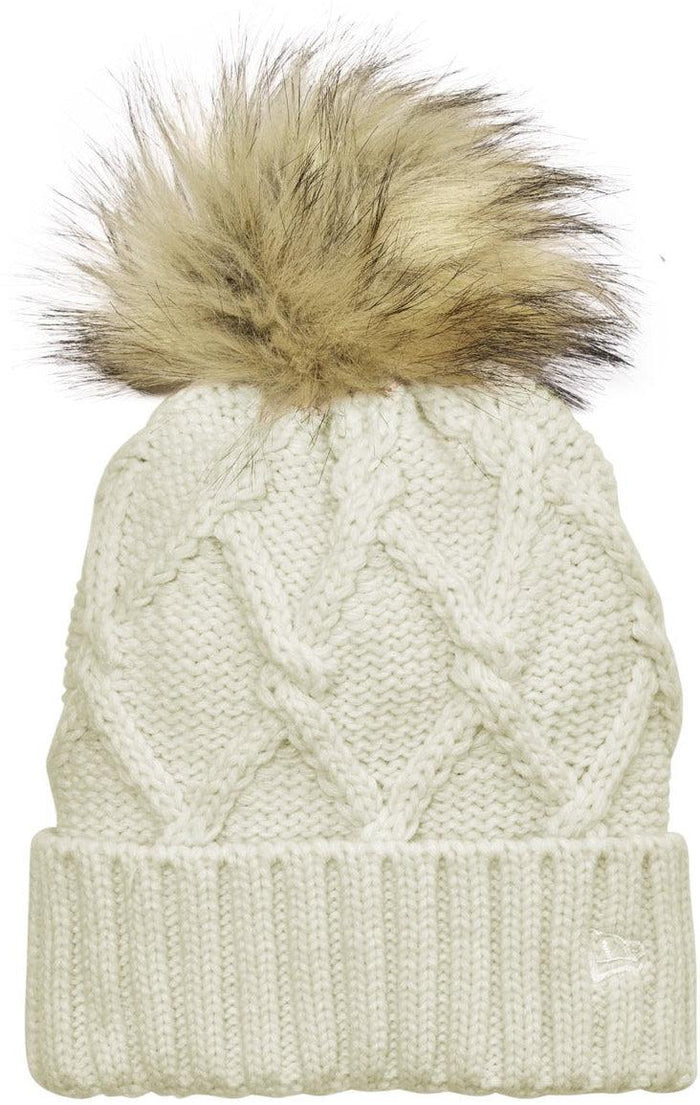 OUTLET-New Era Faux Fur Pom Beanie