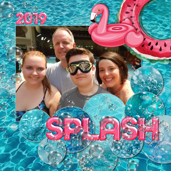 Paper Duos by Lucky Girl Creative digital art for digital scrapbooking are the perfect combination of papers! Use to create one-of-a-kind beautiful backgrounds of pool water bokeh and bubbles great for summer pool parties, holidays to the beach, and tropical vacations. This kit includes the Pool Water Bokeh Papers and the Pool Water Bubbles Papers.