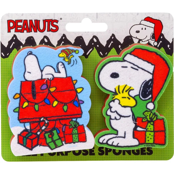 Peanuts Christmas Sponge Set