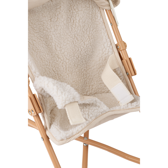 Liewood - Pile Doll Stroller - Elsie - Sandy - Details