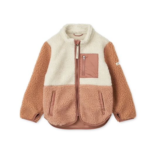 Liewood - Pile Jacket - Nolan - Tuscany Rose Multi Mix