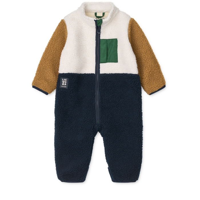 Liewood - Pile Jumpsuit - Nolano - Classic Navy Multi Mix