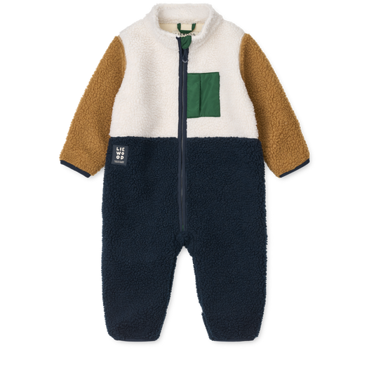 Liewood - Pile Jumpsuit - Nolano - Classic Navy Multi Mix