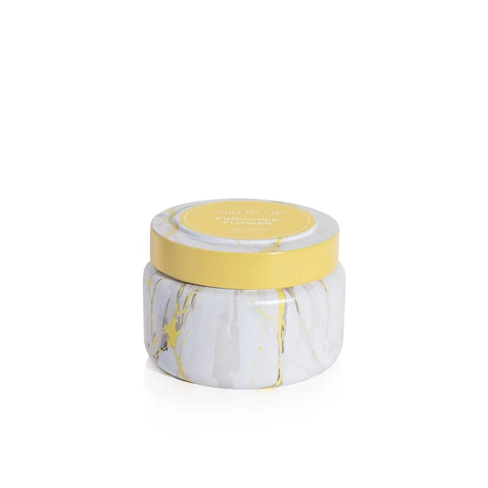 Pineapple Flower Modern Marble Signature Candle