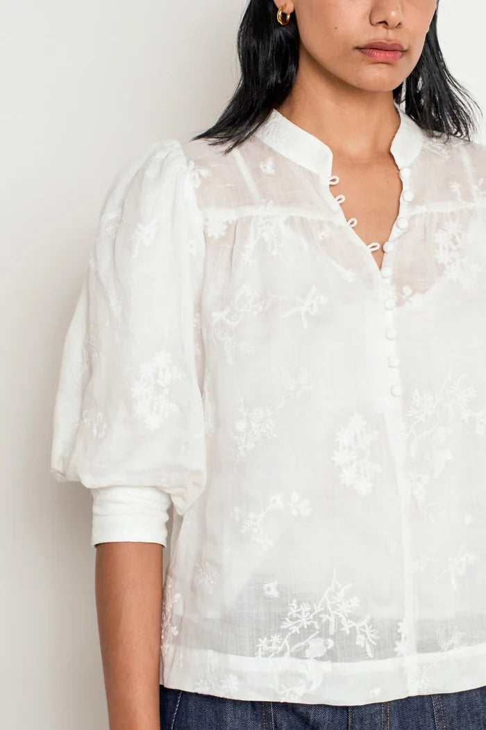POISE TOP in Porcelain by Zoe Kratzmann