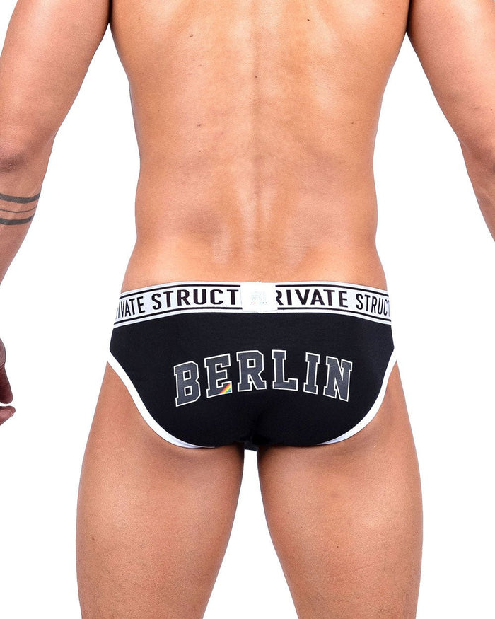 Pride Limited Brief - Solid Black - | Private Structure - | MAD Lifestyle
