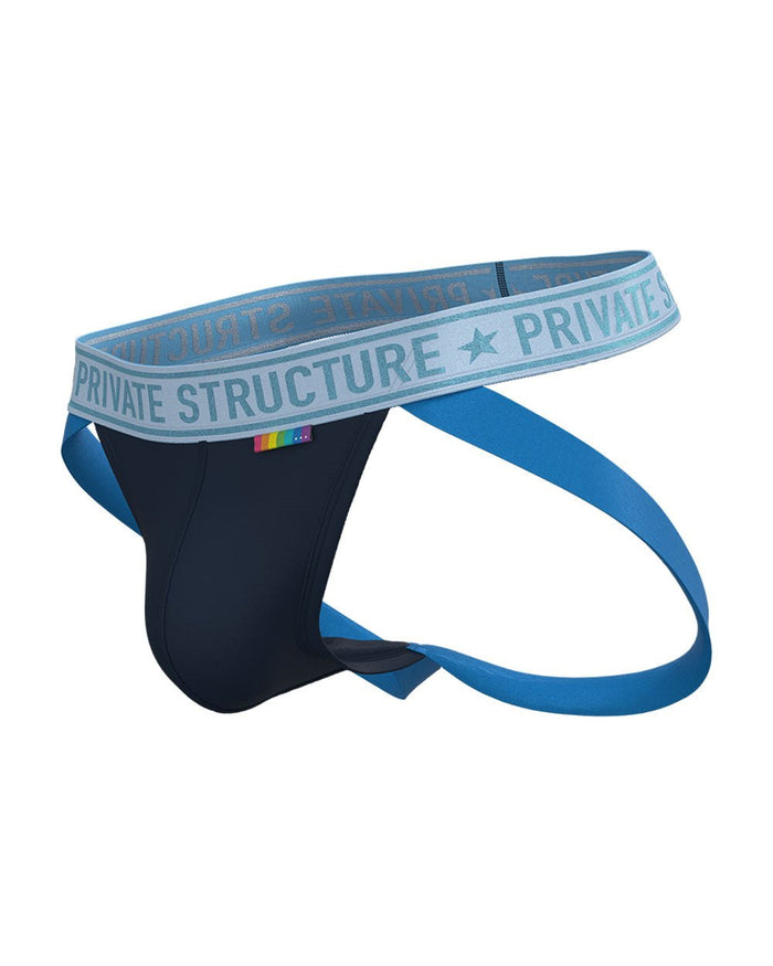 Pride Limited Jock Strap - Dark Navy - | Private Structure - | MAD Lifestyle