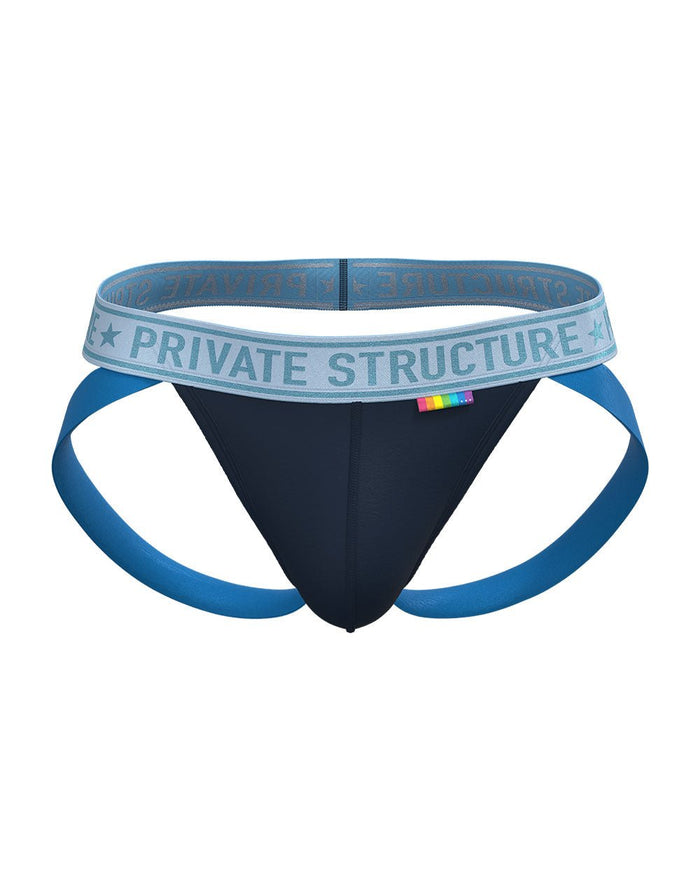 Pride Limited Jock Strap - Dark Navy - | Private Structure - | MAD Lifestyle