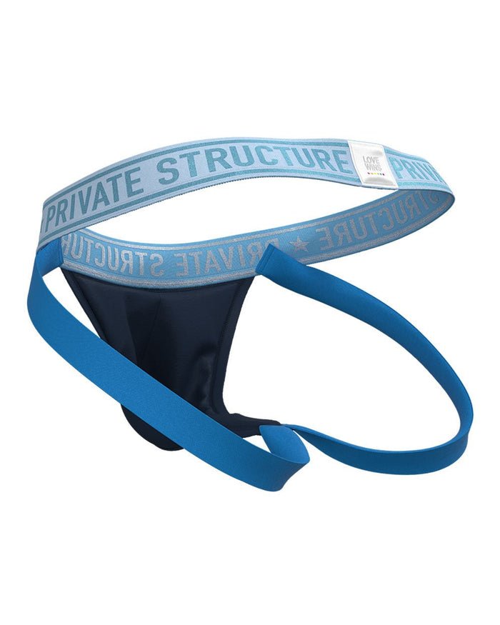 Pride Limited Jock Strap - Dark Navy - | Private Structure - | MAD Lifestyle