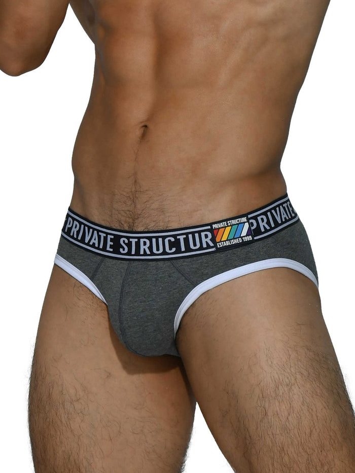 Pride Mini Brief - Shade Grey - | Private Structure - | MAD Lifestyle