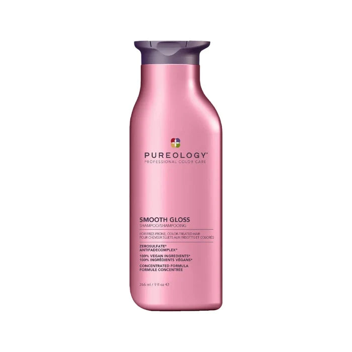 PUREOLOGY SMOOTH GLOSS SHAMPOO 266ML