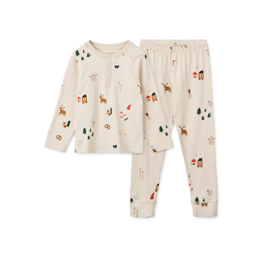 Liewood - Pyjamas Set - Wilhelm - Holiday/Sandy (New)