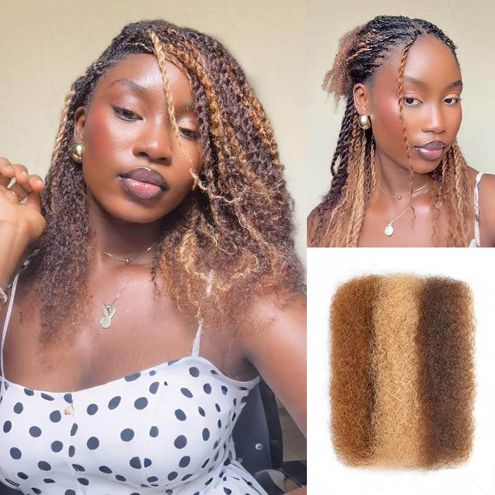 Three Colors #P4/30/27 / 10'' / 3 Packs (Full Head)