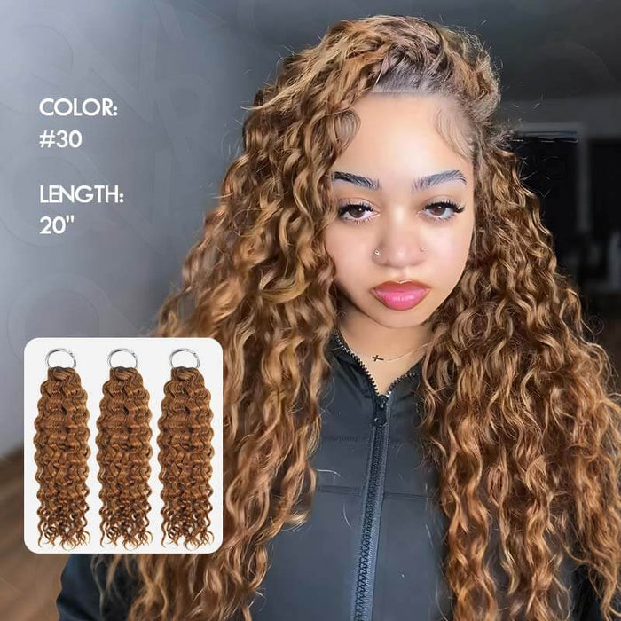 human hair crochet hair auburn color perfect for 4c hair