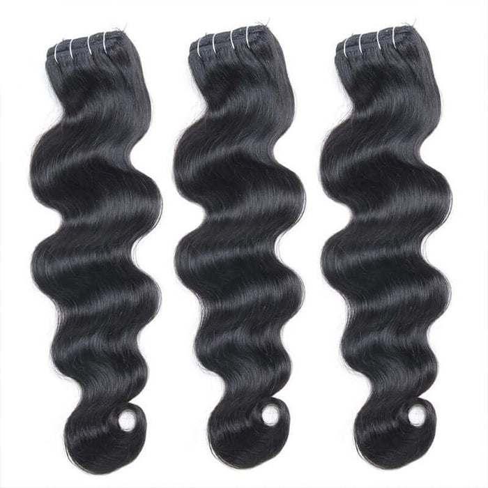 3 pack body wave clip in hair extensions