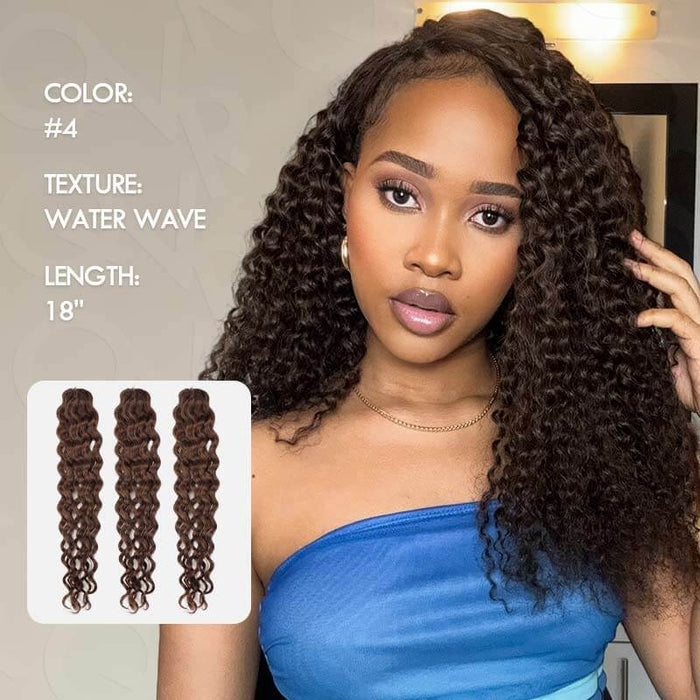 water wabe human hair crochet braids easy to install
