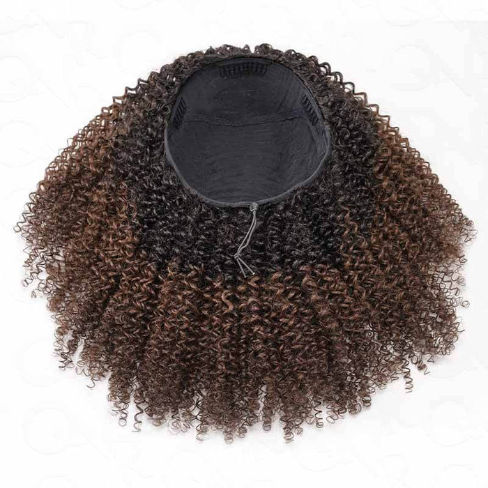 natural looking human hair wigs, dark brown wigs black roots