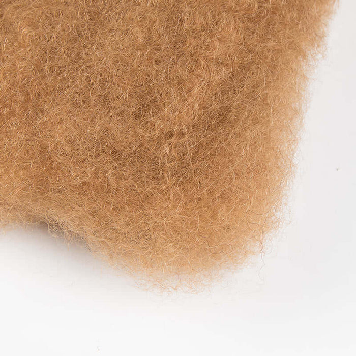afro kinky bulk hair light color color human hair