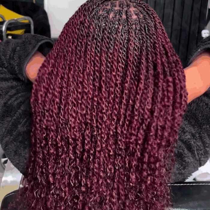 Burgundy #99J / 3 Packs (Full Head) / 10''