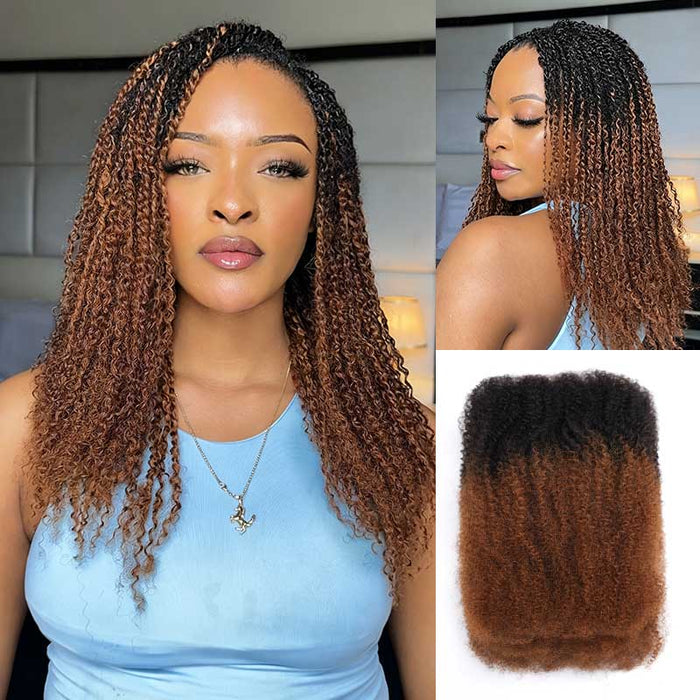 Ombre #T1B/30 / 10'' / 3 Packs (Full Head)