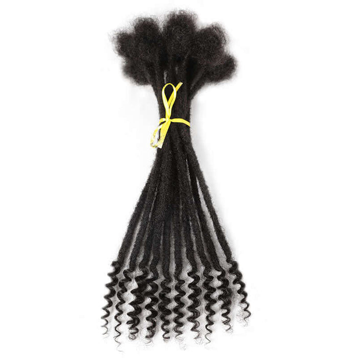 curly ends human hair dreadlock extensions