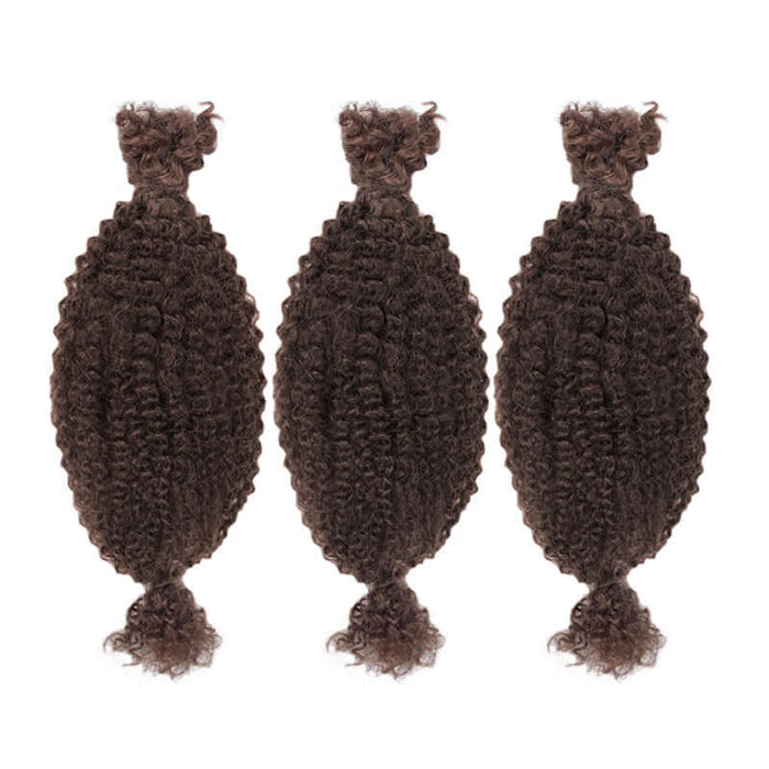 Dark Brown #4 / 3 Packs (Full Head) / 10''