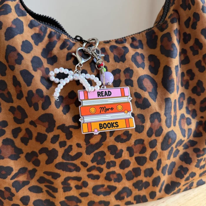 Read More Books Keychain/Bag Charm