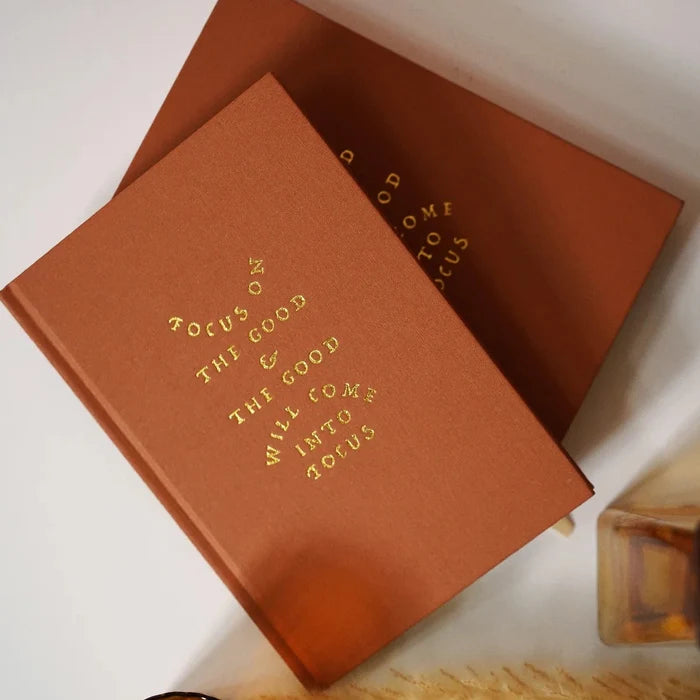 Real Fun Wow! - Linen Bound Journal - La Lovely Vintage