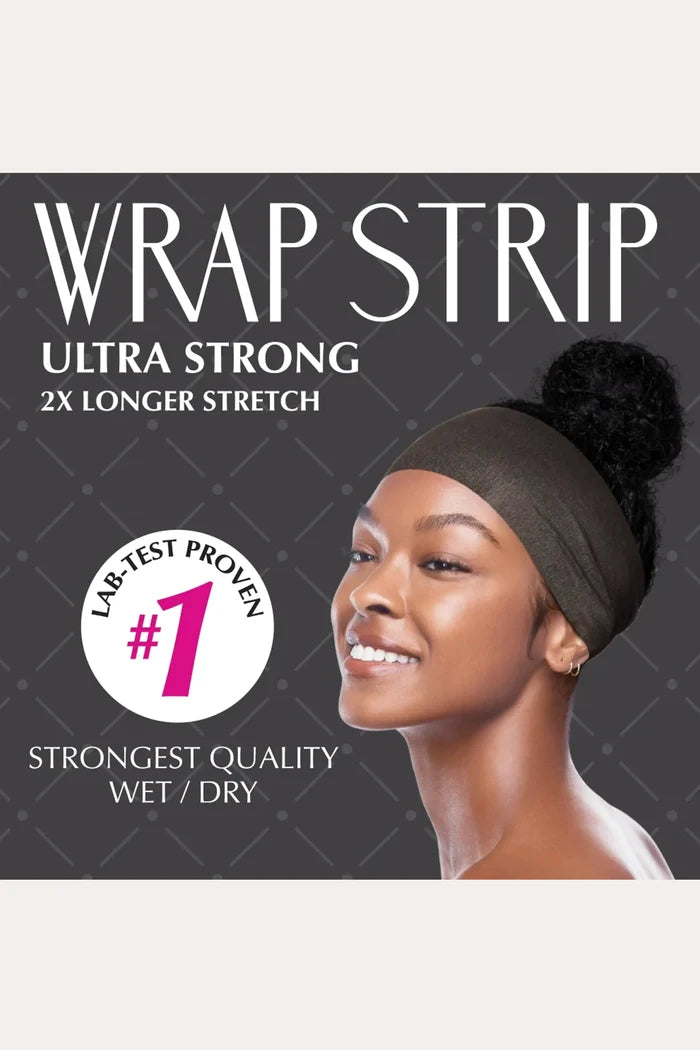 RED WRAP STRIPS BLACK 2.5" RED BEAUTY