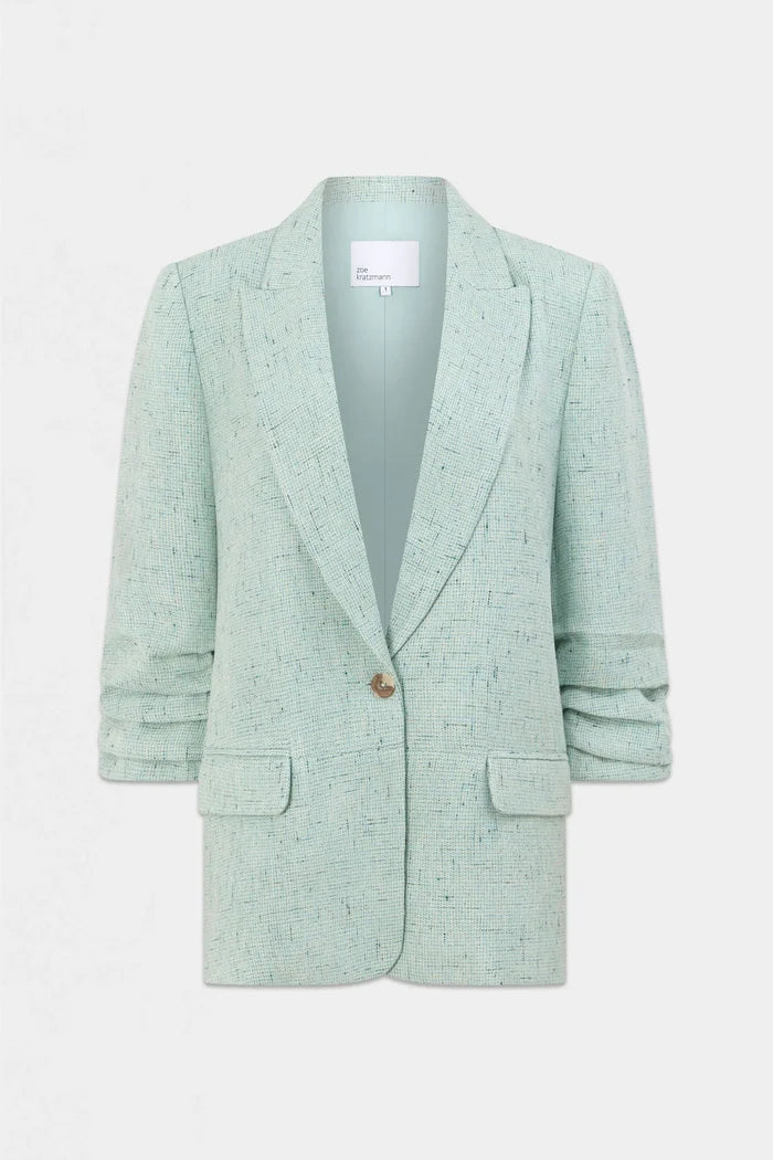 REFINE JACKET in Pistachio by Zoe Kratzmann