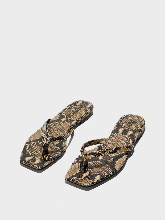 Renee Square-Toe Sandals