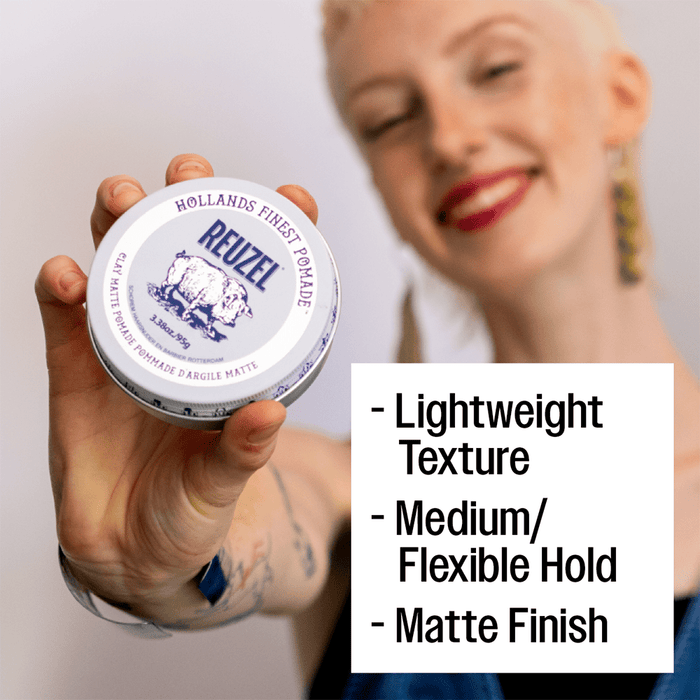 Reuzel Clay Matte Pomade 95g - Beauty Tribe
