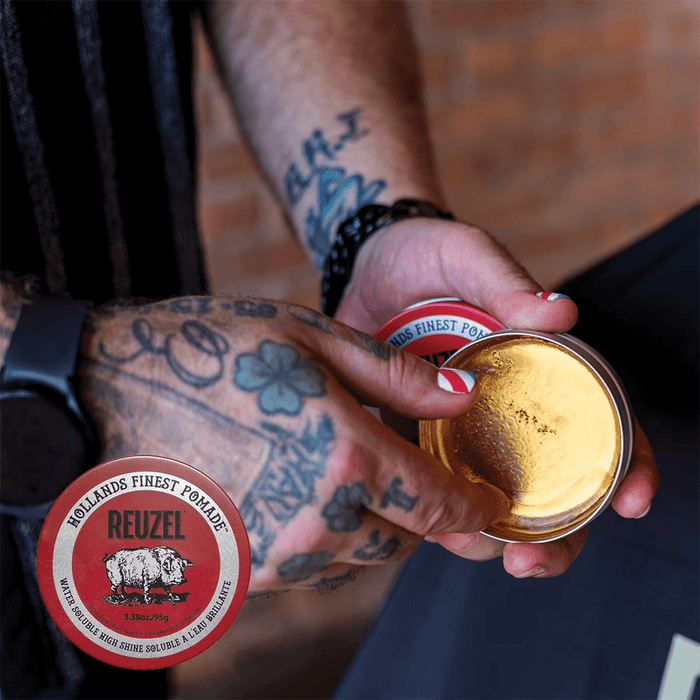 Reuzel Red Pomade Water Soluble 95g - Beauty Tribe